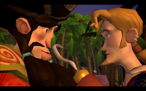Guybrush and LeChuck