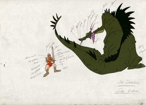 DirkDragonColorModel-cel DirkDragonColorModel-cel