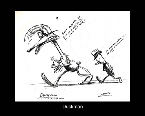 DUCKMAN DRAWING #1 DUCKMAN DRAWING #1
