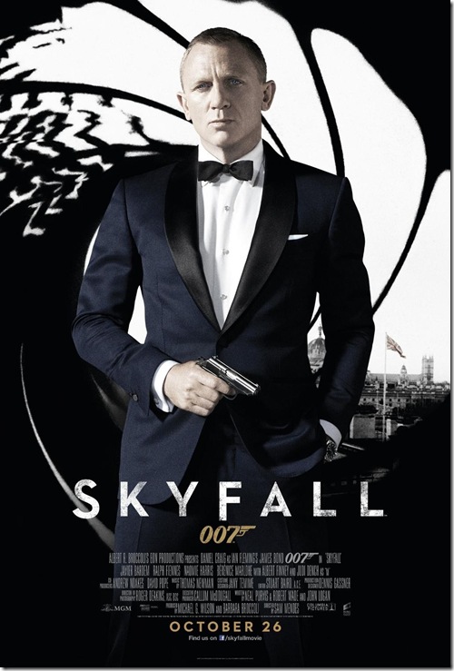 Skyfall UK Poster Skyfall UK Poster
