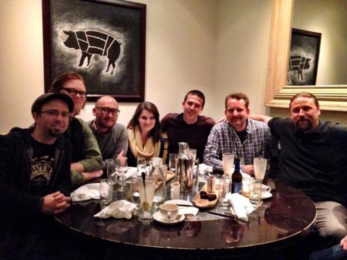 TWAU Ep 1 Celebratory Dinner TWAU Ep 1 Celebratory Dinner