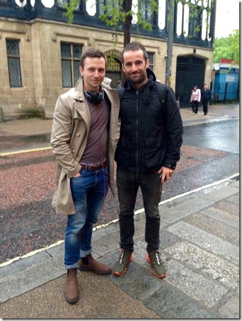 Alex Jordan (Asher Forrester) and Russ Bain (Rodrik Forrester)