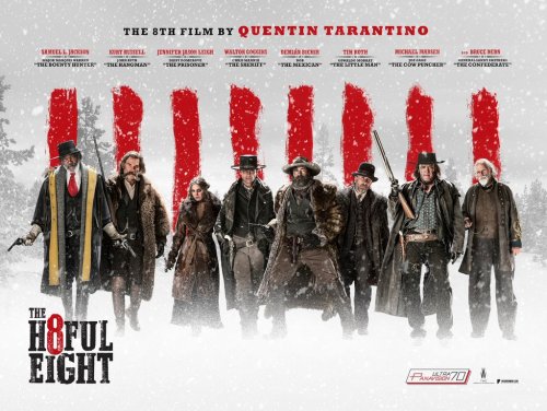 The Hateful Eight UK Poster