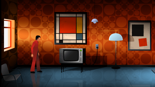 The Silent Age screenshot 04 - 70s room