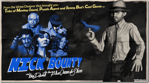 Nick Bounty and the Dame with the Blue Chewed Shoe